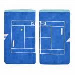 Babolat Reversible Jumbo Wristband 2x Angel / Directoire Blue